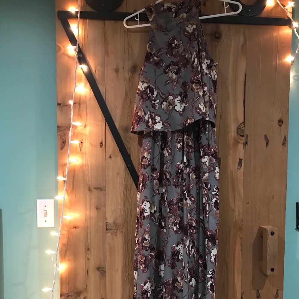 Altard state, purple floral jumpsuit